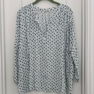 Caslon Floral Print Blouse -